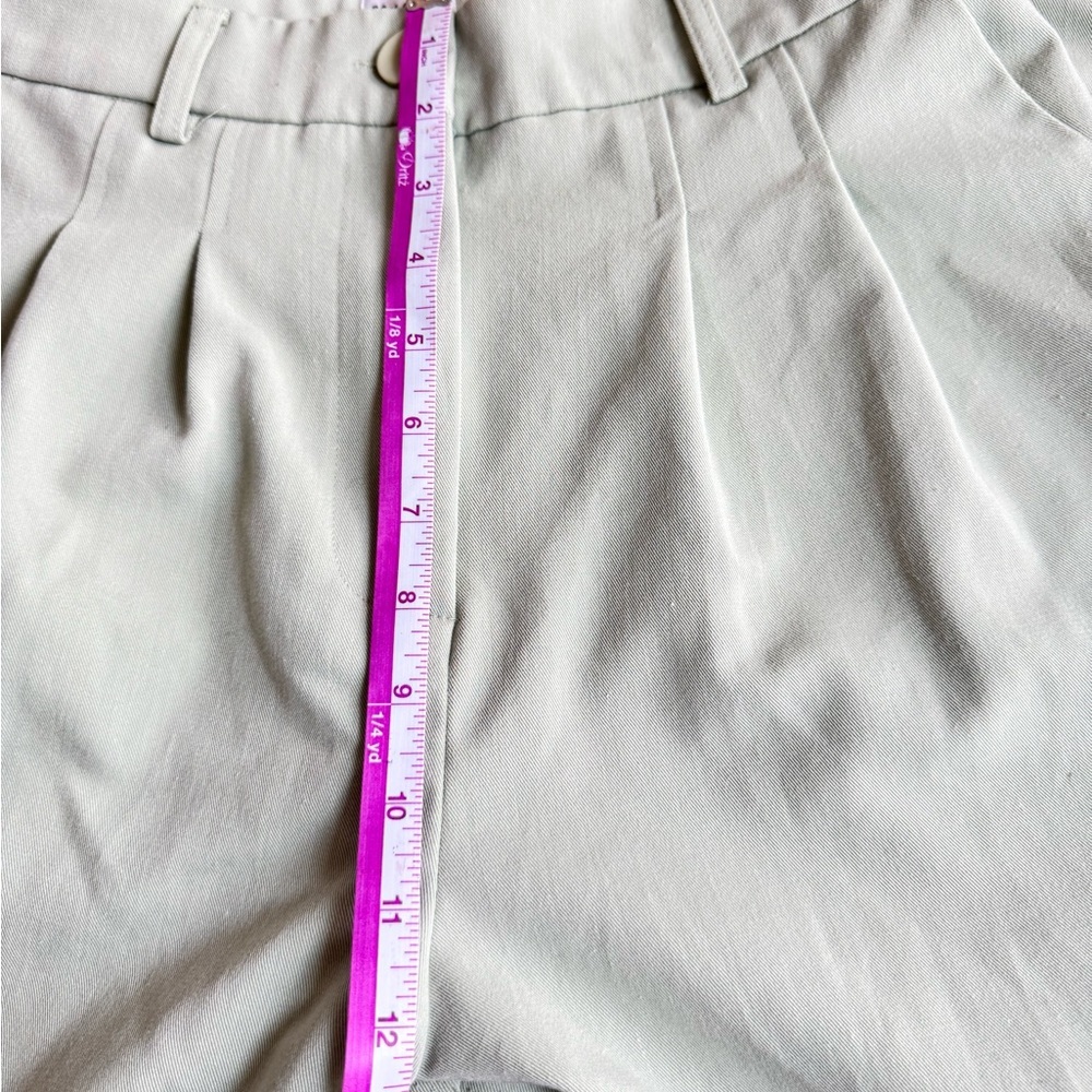 Princess Polly Sophisticated Green Wide Leg Pants with Tailored Fit - Picture 9 of 15